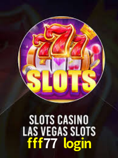 Interface do App fff77 login